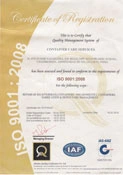 Quality inspection checklist and certification documents